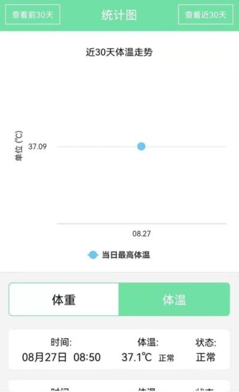 体温体重记录表安卓官方版