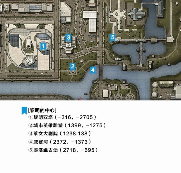 《明日之后》黎明区黎明的中心打卡位置图文一览