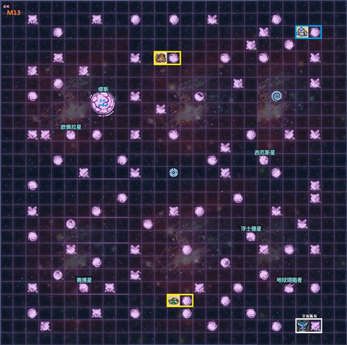 《不思议迷宫》M13星域浮士德星攻略