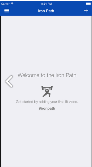 ironpath(运动轨迹)安卓手机截图1