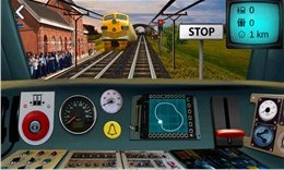 火车驾驶模拟器(逼真火车)最新版截图2