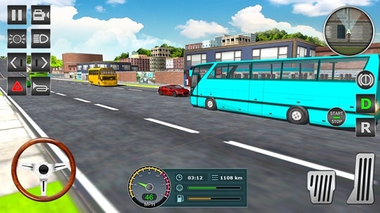 真实公交车模拟3D截图1