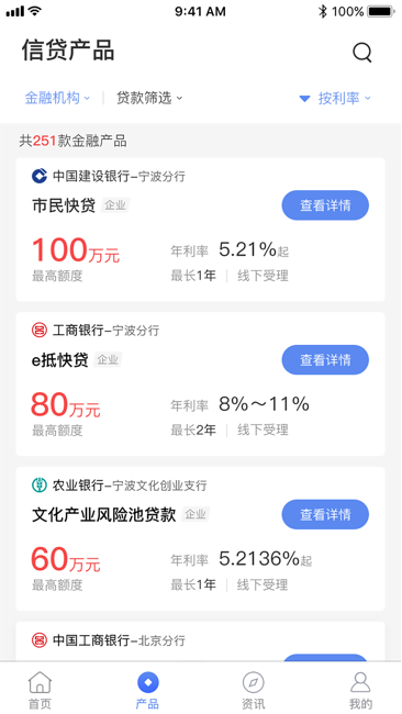 宁波普惠贷截图2