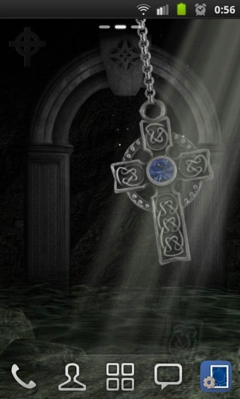 3D Celtic Cross Wallpaper(3D十字架)截图1