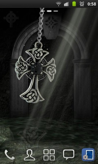 3D Celtic Cross Wallpaper(3D十字架)截图3