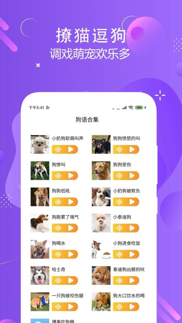 猫狗语言翻译交流器截图3