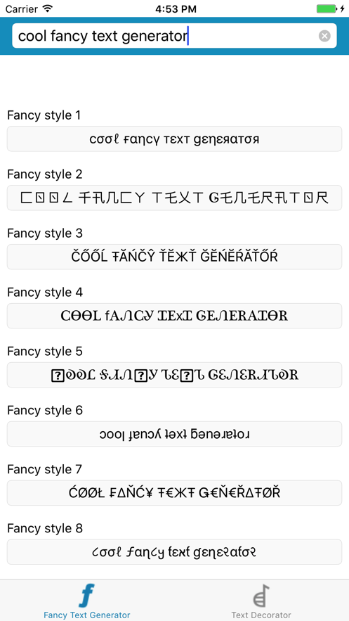 Cool Fonts