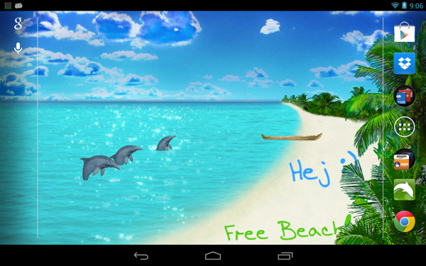 Beach Live Wallpaper Pro(漂亮海滩)截图4