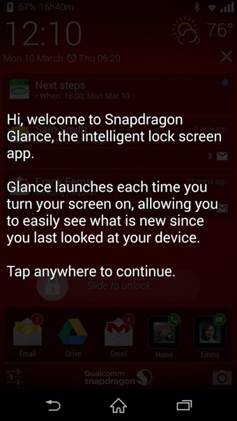 Snapdragon Glance截图1