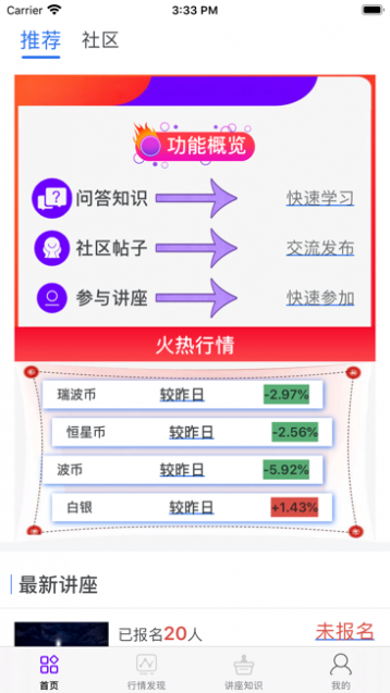 币鸣社区截图1